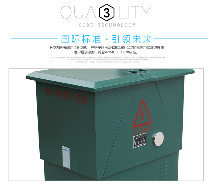 10KV電纜分支箱詳情
